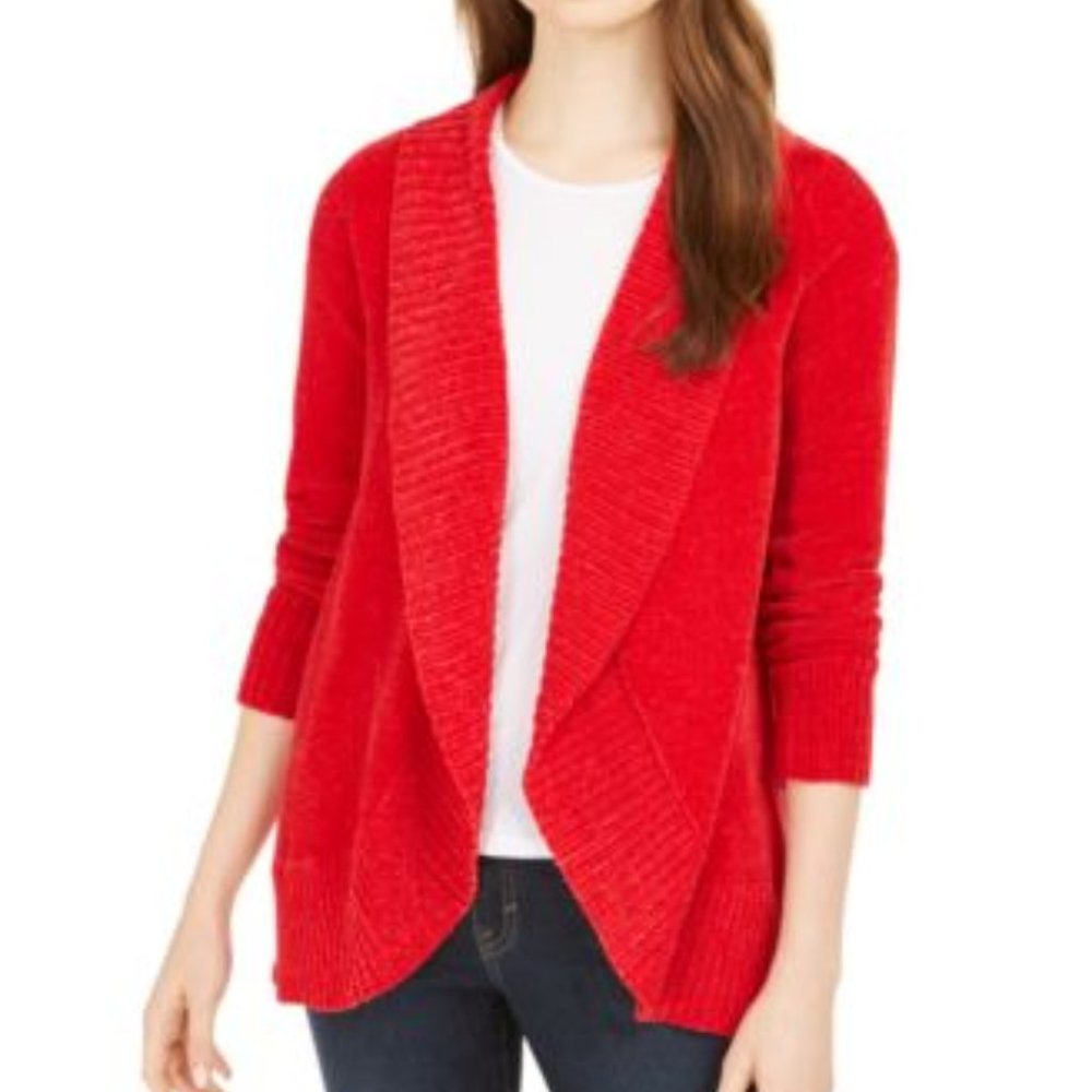 STY & CO MISS/STYLE & CO-MMG CHENILLE SHAWL O/C